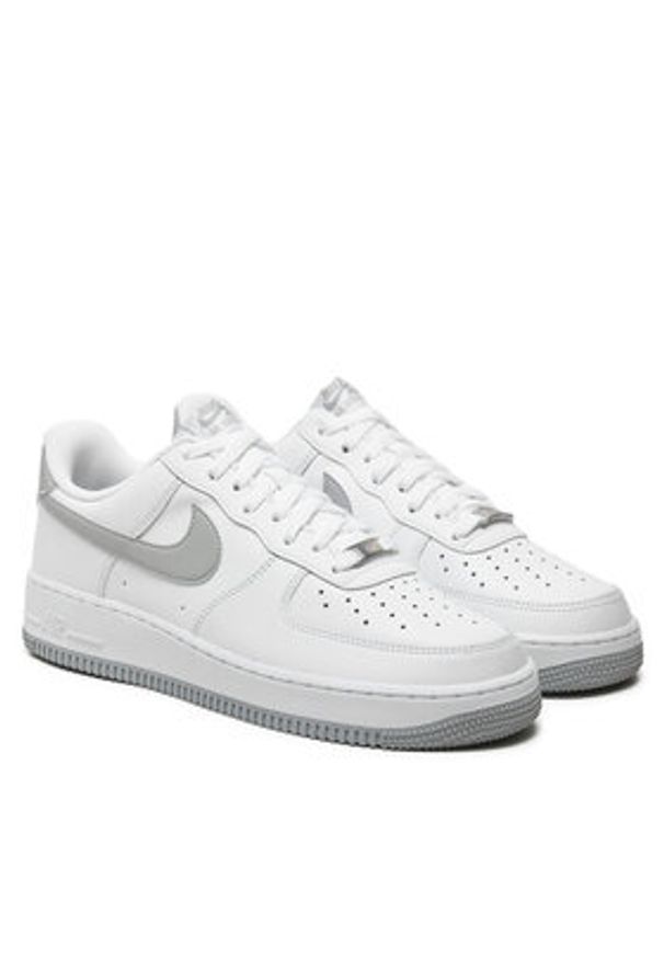 Nike Sneakersy Air Force 1 FJ4146 100 Biały. Kolor: biały. Materiał: skóra. Model: Nike Air Force