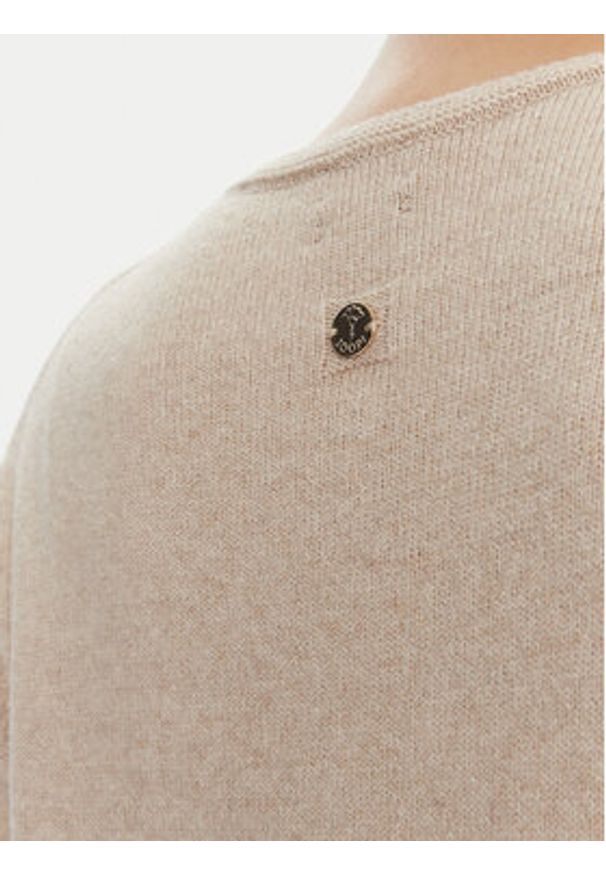 JOOP! Sweter 58 253KN58Kumo 30047489 Beżowy Loose Fit. Kolor: beżowy. Materiał: wiskoza