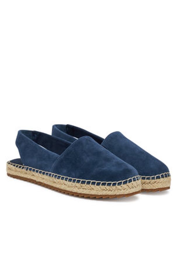 Marc O'Polo Espadryle RR2M3058 Granatowy. Kolor: niebieski. Materiał: skóra