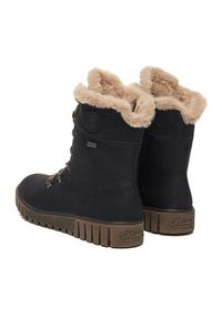 Rieker Trzewiki CEO-Y3424-00 Czarny. Kolor: czarny. Materiał: syntetyk, materiał #7