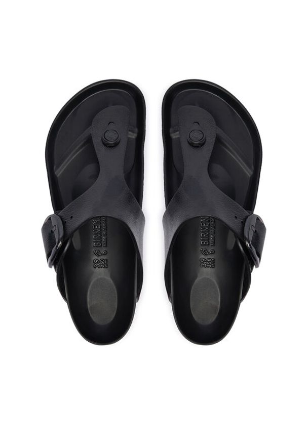 Birkenstock Japonki Gizeh Big Buckle 1031370 Czarny. Kolor: czarny. Materiał: syntetyk