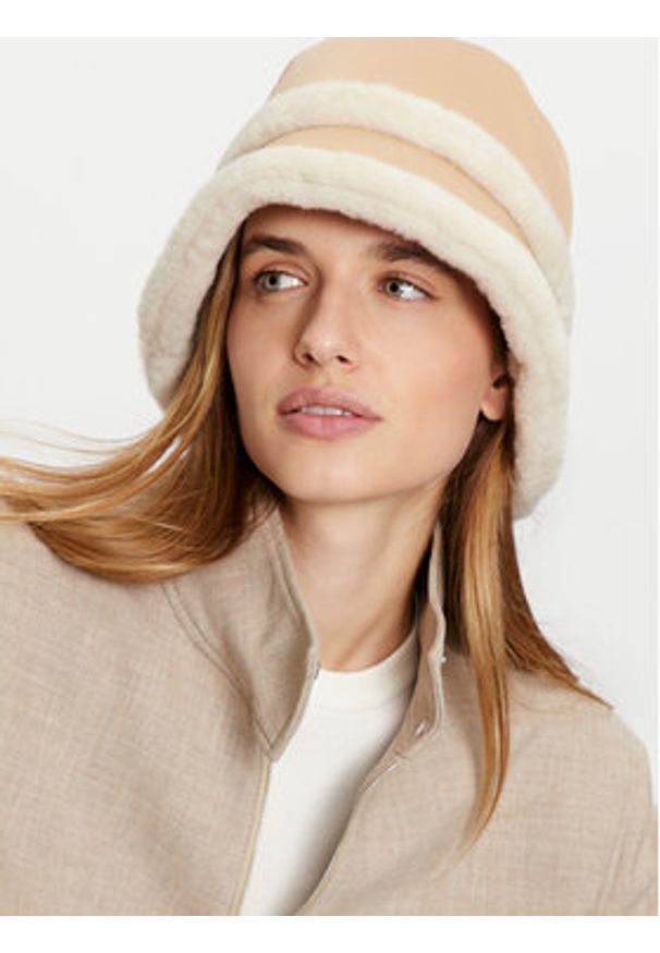 Liu Jo Kapelusz TF4300 E0903 Beżowy. Kolor: beżowy. Materiał: poliester, materiał