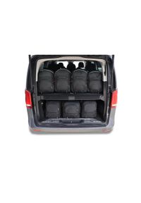 KJUST - Torby Do Bagażnika Mercedes-Benz Eqv Extra Long 2020+ 7Szt Kjust. Kolor: czarny. Styl: sportowy #1