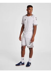Koszulka treningowa Hummel. Kolor: biały, wielokolorowy, szary. Materiał: jersey