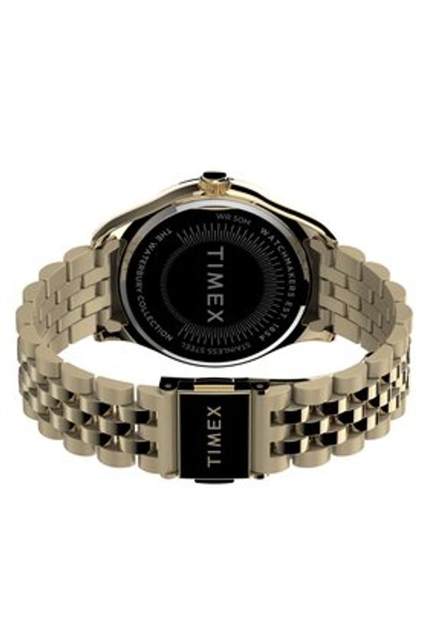 Timex Zegarek Waterbury TW2V45700 Złoty. Kolor: złoty