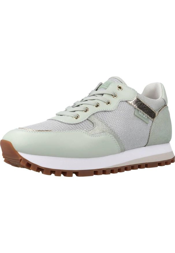 Liu Jo - Kapcie LIU-JO WONDER 01 SNEAK Zielony. Kolor: zielony. Materiał: tkanina, skóra. Styl: sportowy