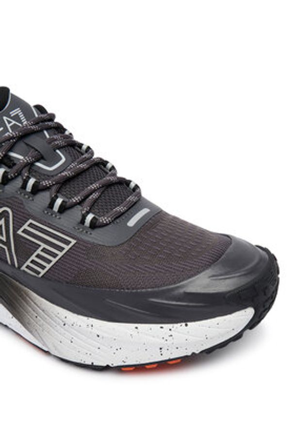 EA7 Emporio Armani Sneakersy 7X000344 AF18640 M8191 Szary. Kolor: szary. Materiał: materiał