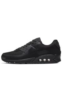 Buty męskie Nike Air Max 90 CN8490-003 - czarne. Okazja: na co dzień. Kolor: czarny. Materiał: skóra, syntetyk, guma. Szerokość cholewki: normalna. Model: Nike Air Max, Nike Air Max 90. Sport: fitness