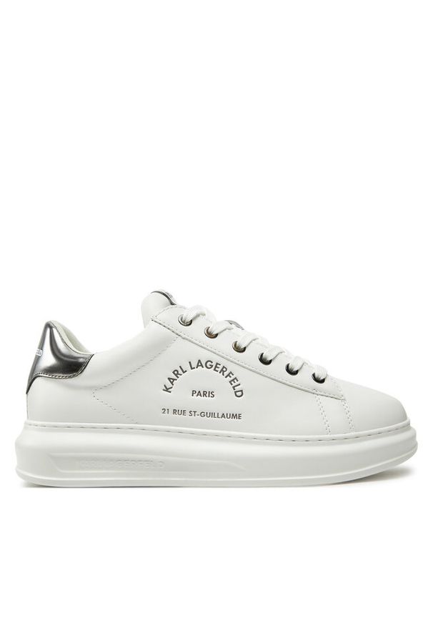 Karl Lagerfeld - Sneakersy KARL LAGERFELD. Kolor: biały