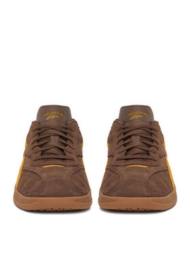 Reebok Sneakersy SS-HAMMER STREET 100244682 Brązowy. Kolor: brązowy. Materiał: skóra, zamsz