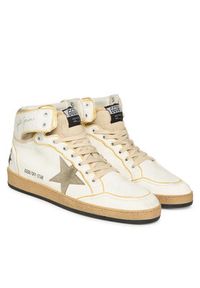 GOLDEN GOOSE - Golden Goose Sneakersy Sky Star GMF00230.F004089.10961 Biały. Kolor: biały. Materiał: skóra #5