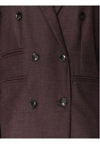 Haveone Marynarka JVI-M032 Bordowy Regular Fit. Kolor: czerwony. Materiał: syntetyk #5