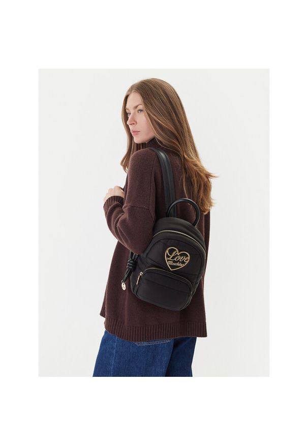 Love Moschino - Plecak LOVE MOSCHINO. Kolor: czarny