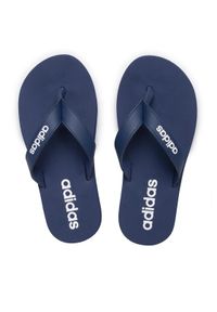 Adidas - adidas Japonki Eezay Flip Flop EG2041 Granatowy. Kolor: niebieski. Materiał: skóra #1