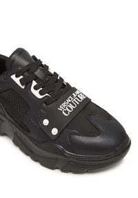 Versace Jeans Couture Sneakersy 78YA3SC4 Czarny. Kolor: czarny. Materiał: skóra #4