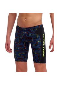 Spodenki FUNKY TRUNKS Chomp Chomp - jammery chłopięce 140-152cm/10/UK26. Kolor: czarny