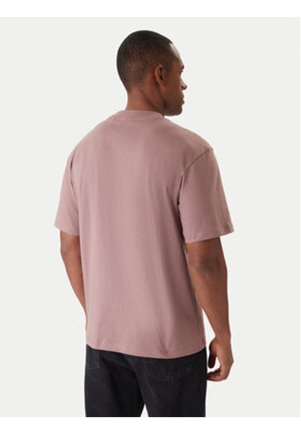 Hugo - HUGO T-Shirt Dapolino 50488330 Beżowy Relaxed Fit. Kolor: beżowy. Materiał: bawełna