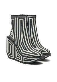 United Nude Botki Wa Bootie Hi 1087951082 Szary. Kolor: szary. Materiał: materiał #4