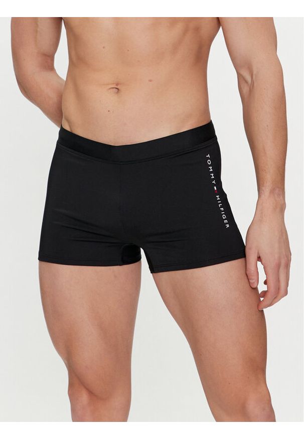TOMMY HILFIGER - Tommy Hilfiger Kąpielówki UM0UM03205 Czarny. Kolor: czarny. Materiał: syntetyk