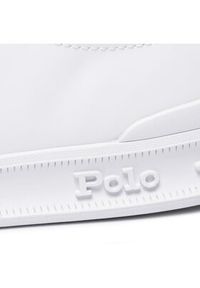 Polo Ralph Lauren Sneakersy Hrt Ct II 809845110002 Biały. Kolor: biały. Materiał: skóra #5
