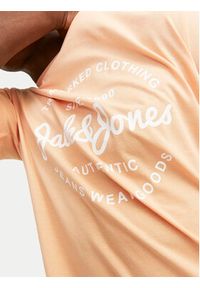 Jack & Jones - Jack&Jones T-Shirt Forest 12247972 Pomarańczowy Standard Fit. Kolor: pomarańczowy. Materiał: syntetyk, bawełna #3