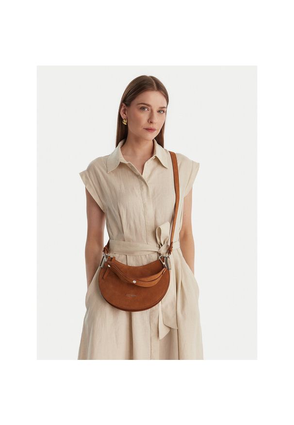 Torebka Coccinelle. Kolor: brązowy