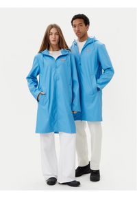 Hunter Kurtka przeciwdeszczowa Andrea Unisex HARU0002246 Niebieski Regular Fit. Kolor: niebieski. Materiał: syntetyk