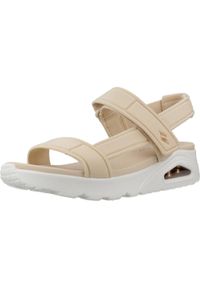 skechers - Sandały Skechers Model Uno - Summer Stand 2 Kolor Beżowy. Kolor: beżowy. Materiał: tkanina. Sezon: lato