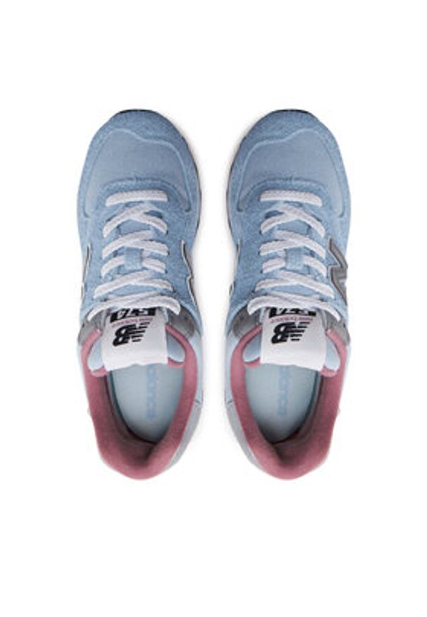 New Balance Sneakersy U574TGG Niebieski. Kolor: niebieski. Materiał: materiał. Model: New Balance 574