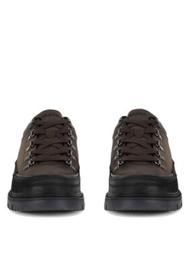 Badura Półbuty DAVID-01 MI08 Brązowy. Kolor: brązowy. Materiał: skóra, nubuk