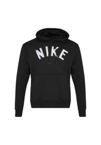 Bluza treningowa męska Nike Swoosh Dri-Fit Fitness Hoodie. Kolor: czarny. Technologia: Dri-Fit (Nike). Sport: fitness