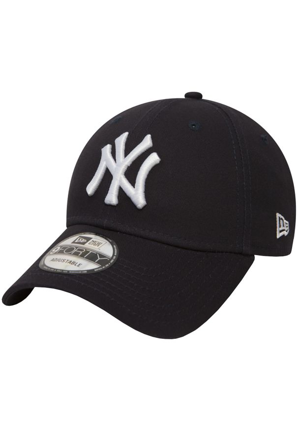 Czapka z daszkiem New Era MLB New York Yankees. Kolor: niebieski. Materiał: bawełna