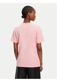 Hugo - HUGO T-Shirt Damacia_5 50544868 Różowy Regular Fit. Kolor: różowy. Materiał: bawełna #4