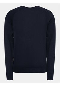 INDICODE Sweter Santoro 35-718 Granatowy Regular Fit. Kolor: niebieski. Materiał: bawełna #3