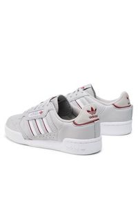 Adidas - adidas Sneakersy Continental 80 Stripes GZ6263 Szary. Kolor: szary. Materiał: skóra