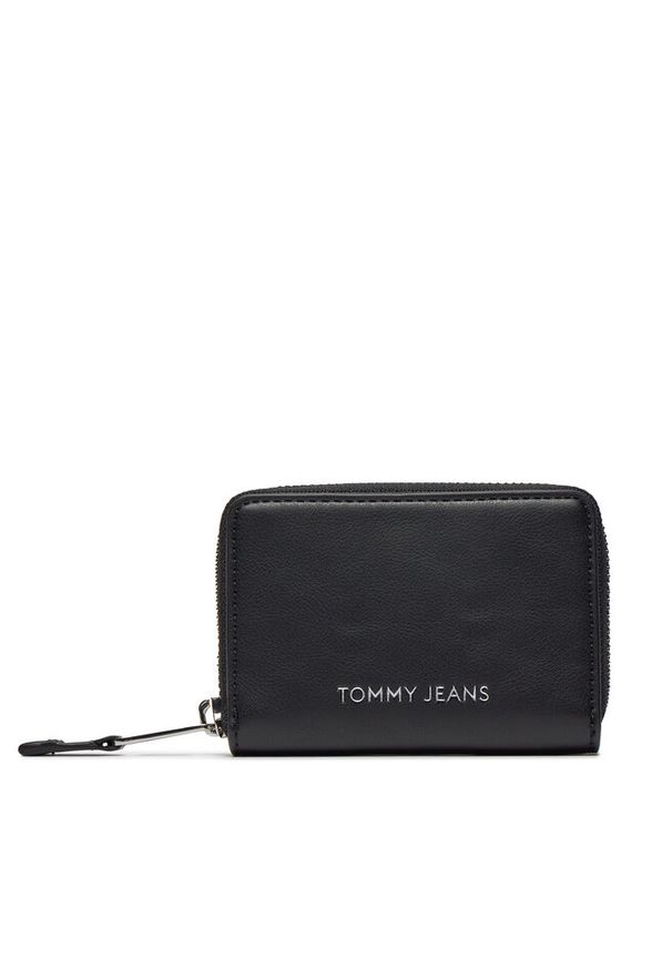 Portfel Tommy Jeans. Kolor: czarny