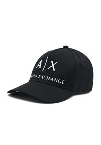 Armani Exchange Czapka z daszkiem 954039 CC513 00121 Czarny. Kolor: czarny. Materiał: materiał