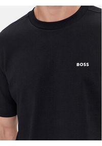BOSS - Boss T-Shirt 50506373 Czarny Regular Fit. Kolor: czarny. Materiał: bawełna #4