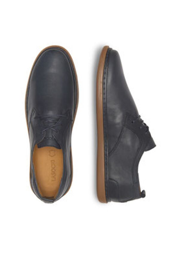 Lasocki Półbuty VITO-04 MB Granatowy. Kolor: niebieski. Materiał: skóra