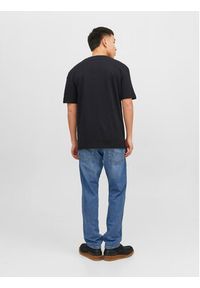 Jack & Jones - Jack&Jones T-Shirt Star 12234746 Czarny Relaxed Fit. Kolor: czarny. Materiał: bawełna #4