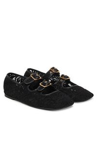 AGL Baleriny Ceramic D840007PGK77831013 Czarny. Kolor: czarny. Materiał: materiał #4