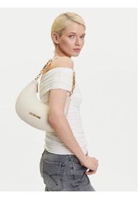 Love Moschino - LOVE MOSCHINO Torebka JC4048PP1MLF0110 Écru. Materiał: skórzane