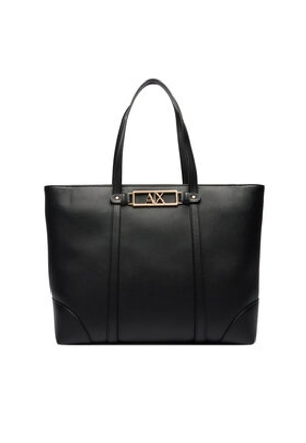 Armani Exchange Torebka XW002608 AF15632 UC010 Czarny. Kolor: czarny. Materiał: skórzane