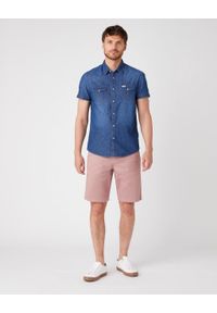 Wrangler - SPODENKI MĘSKIE WRANGLER CASEY CHINO SHORTS DUSTY PINK W1C150P30 112127690