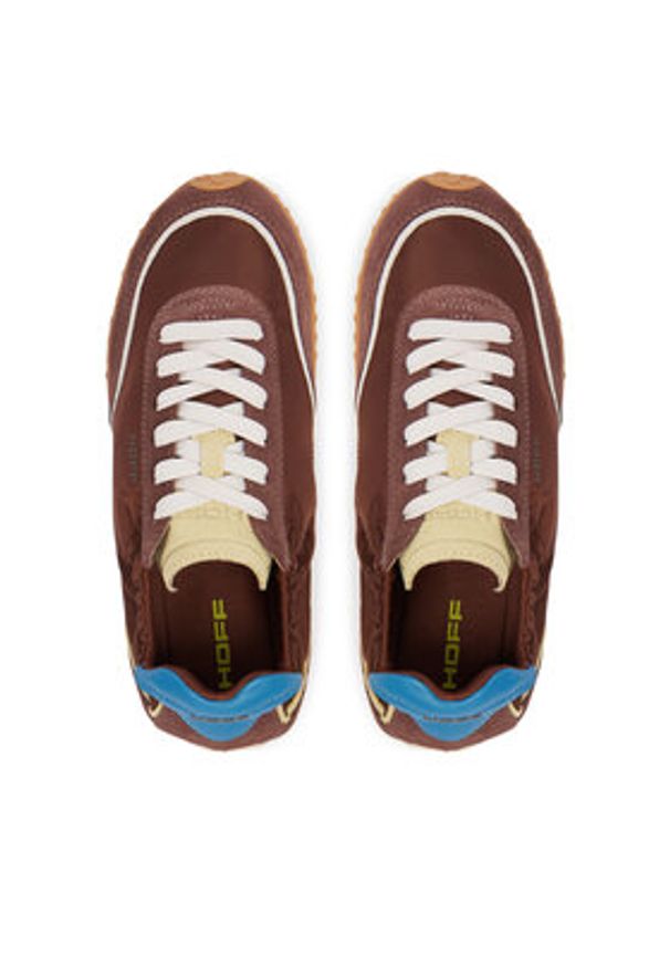 HOFF Sneakersy Bridge Dopamine Indigo 12661021 Brązowy. Kolor: brązowy. Materiał: materiał