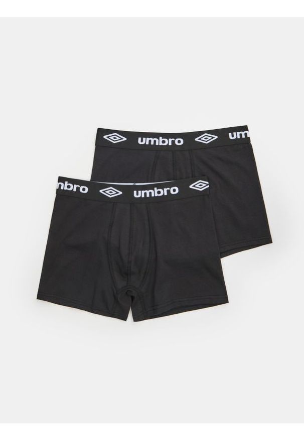 Sinsay - Bokserki Classic 2 pack Umbro - czarny. Kolor: czarny