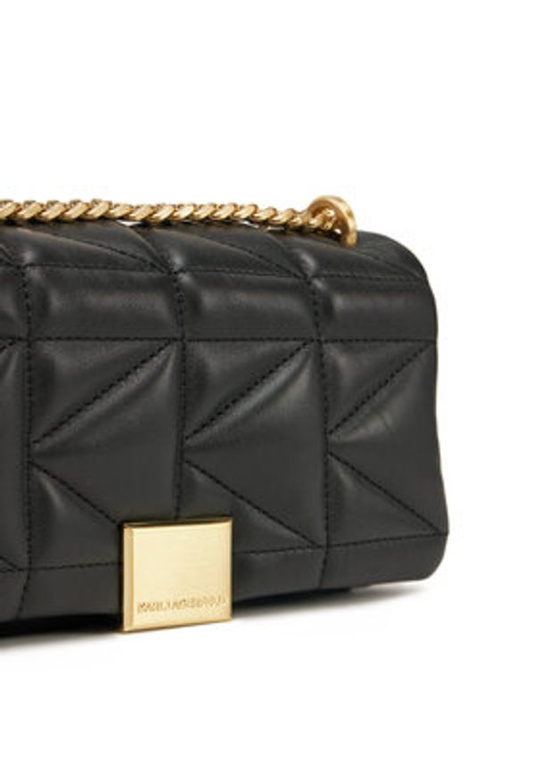 Karl Lagerfeld - KARL LAGERFELD Torebka A1W30435 Czarny. Kolor: czarny. Materiał: skórzane