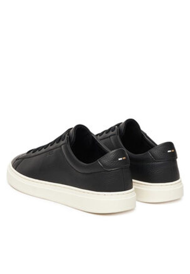 BOSS Sneakersy Kieran 50548716 Czarny. Kolor: czarny. Materiał: skóra