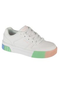 skechers - Buty sportowe Sneakersy dziewczęce, Jade. Kolor: biały. Sport: turystyka piesza