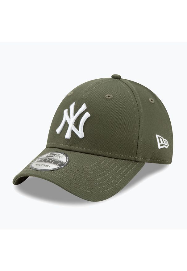 Czapka z daszkiem męska New Era League Essential 9Forty New York Yankees. Kolor: zielony